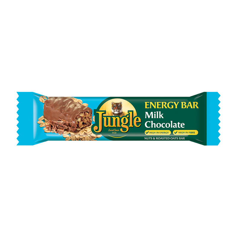 Jungle JUNGLE ENERGY BARS MILK CHOCOLATE Review Brand Advisor