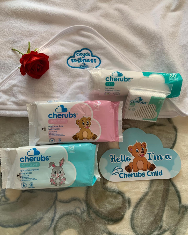 Cherubs deals flushable wipes