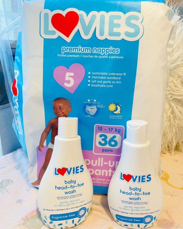 Lovies Baby Care: From Nappies to Baby Powder