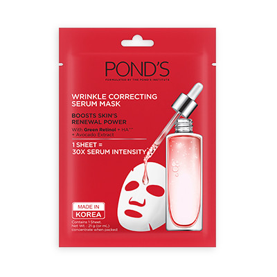 POND’S Wrinkle Correcting Serum Mask