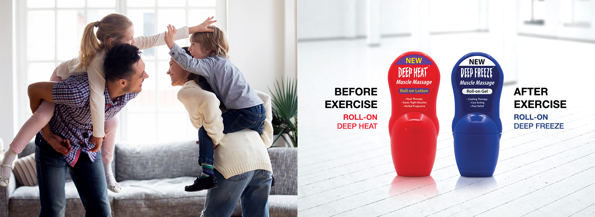 Deep Heat Muscle Massage Brand Advisor