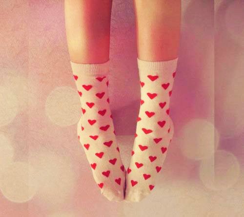 cute white socks