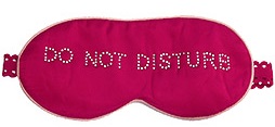 pink eye mask