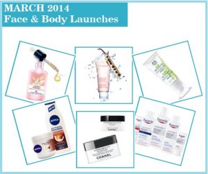 March Face & Body Launches