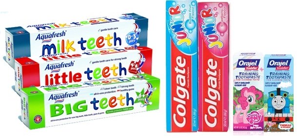 toothpaste for children