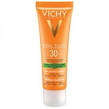 VICHY IDEAL SOLEIL Anti-Imperfections Anti-Blemishes Mattifying Corrective Care SPF 30