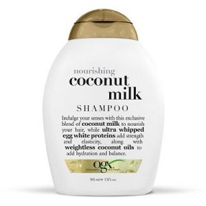 OGX nourishing coconut milk shampoo