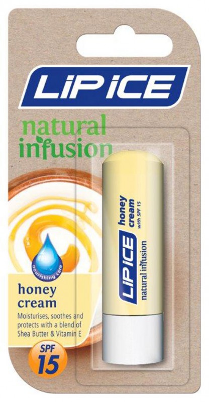 Lip Ice Natural Infusion in Honey Cream