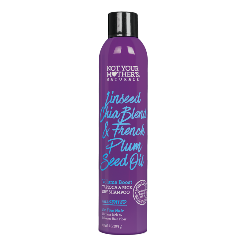 Naturals Linseed Chia Blend & French Plum Seed Oil Volume Boost Tapioca & Rice Dry Shampoo