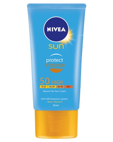 NIVEA Sun Protect & Bronze Face Cream