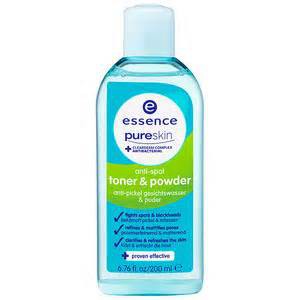 Essence Pure skin: anti-spot toner and powder