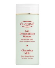 Clarins Cleansing Milk with Alpine Herbs – Normal to Dry Skin