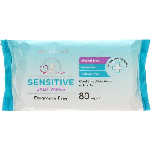 Clicks Sensitive Baby Wipes Brand Advisor