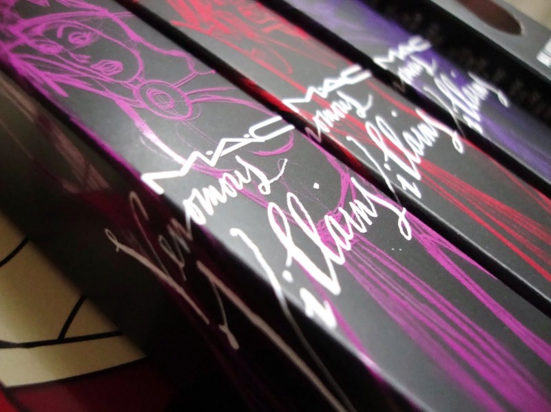 MAC-Amplified Creme Lipstick in Violetta from Venomous Villains Range