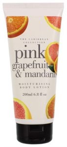The Caribbean Collection Pink Grapefruit & Mandarin Moisturising Body Lotion