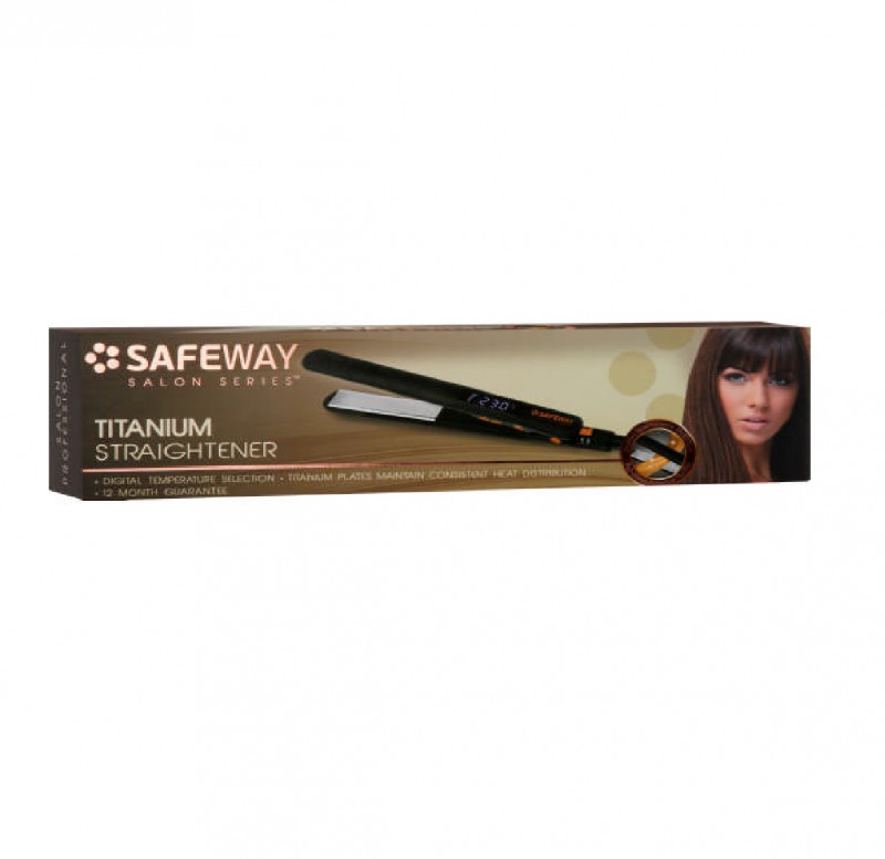 Safeway Salon Series Titanium Straightener