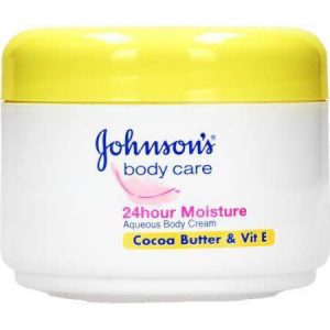 Johnson’s 24-Hour Moisture Aqueous Body Cream Cocoa Butter & Vitamin E
