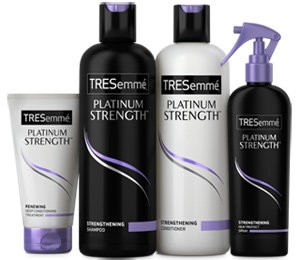 Tresemme Platinum Strength Collection