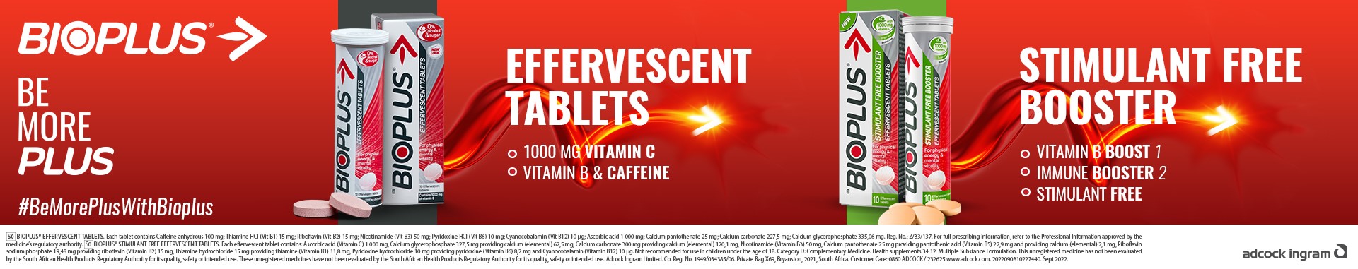 Bioplus Effervescent 10's - Clicks