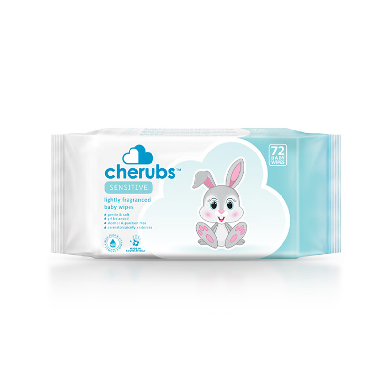 Read more about the article Cherubs Sensitive Lightly Fragranced Baby Wipes (72 wipes)